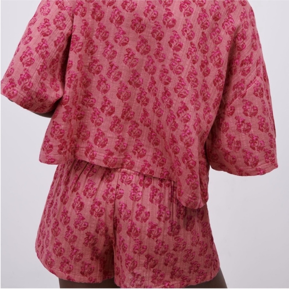Zara Pink Button Down Shirt - Picture 10 of 13